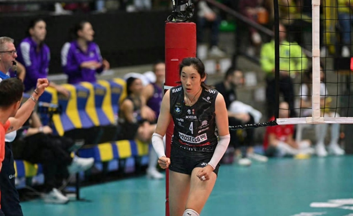 朱婷今晨砍下24分！科內利亞諾2-3輸球，但是依然闖進歐冠四強